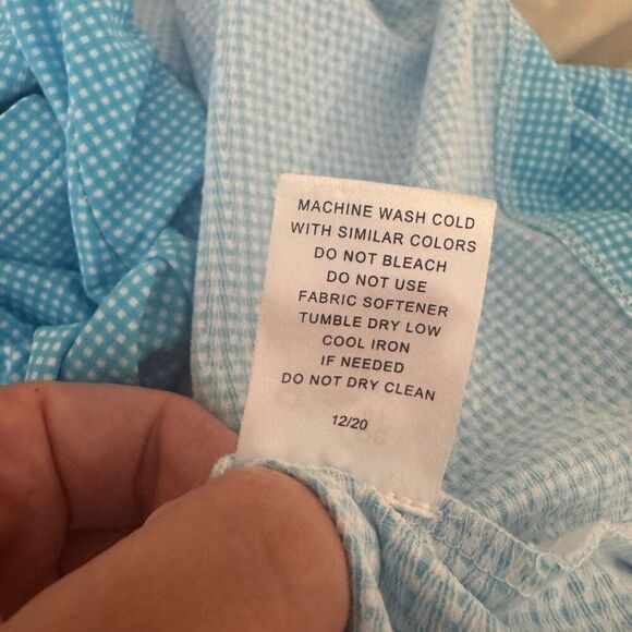 IBKUL Skort Women's Large Blue Sun Protective UPF 50+ Icefil Cooling Tech Golf - Picture 11 of 11